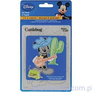 Wykrojnik i Folder - Cuttlebug Disney A2 Combo Set - Out West