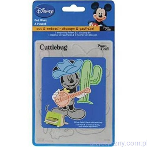 Wykrojnik i Folder - Cuttlebug Disney A2 Combo Set - Out West