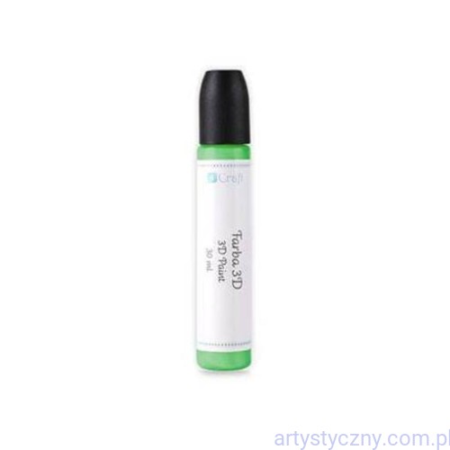 Farba 3D Konturówka Relief Perły 30ml Green ZIELONA