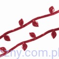 Aplikacje łodyga łodyżka gałązka BORDOWA ~ 1 metr