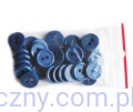 Guziki Guziczki 11mm - Granatowe - 60 sztuk