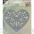 Wykrojnik Joy! Crafts - Love Heart - Kwiatowe Serce 6002/0664