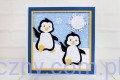 Wykrojnik Tattered Lace - Christmas Cuties Penguin Pingwin ETL152