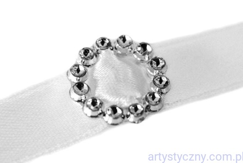 Klamra Klamerki Ozdobne do Wstążki 17mm - 10 szt