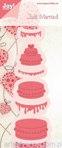 Wykrojniki Joy! Crafts - Just Married - Tort 6002/0429