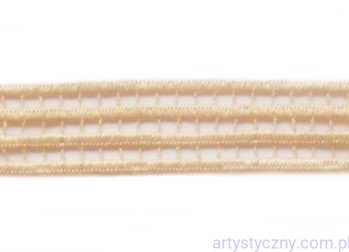 66. Brzoskwiniowa Gipiura Koronka jak Siateczka ~ 1 metr