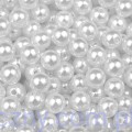 Perły Perełki Koraliki Kulki 4mm ~ Białe ~ 400szt
