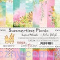 Zestaw papierów Craft o'Clock - Summertime Picnic - 15x15cm