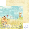 Papiery Ozdobne, Summertime Picnic 250g, 18 ark, 15x15cm