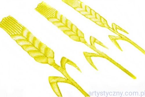 Aplikacje komunijne - Żółte Kłosy - 10 szt