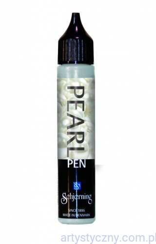 Perły w płynie Schjerning Pearl Pen Konturówka 28ml - Silver 1062