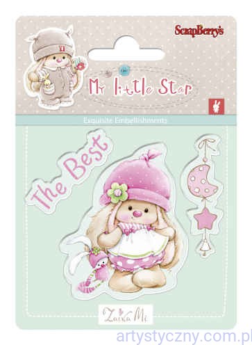 Stemple Ozdobne, Bunny My Little Star, Best Bunny