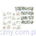 Zestaw papierów 15x15cm P13, The Four Seasons - Winter, 24 ark P13-WIN-09