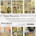 Zestaw dodatków - Junk Journal, Faded Memories,  15x30cm CC-JJ-MM05