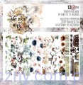 ARTABVOL1 Zestaw papierów do scrapbookingu 13arts do wycinania ART BOOK 20x20cm 24ark