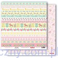SCB220611104B Papier do Scrapbookingu, First Moments, Little One Borders, 30x30сm