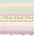 SCB220611104B Papier do Scrapbookingu, First Moments, Little One Borders, 30x30сm