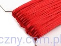 Sznurek Satynowy Gorsetowy ~ CZERWONY - 3 metry