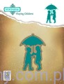 Wykrojniki Nellie 2szt - Vintasia - in the rain - z parasolem VIND061