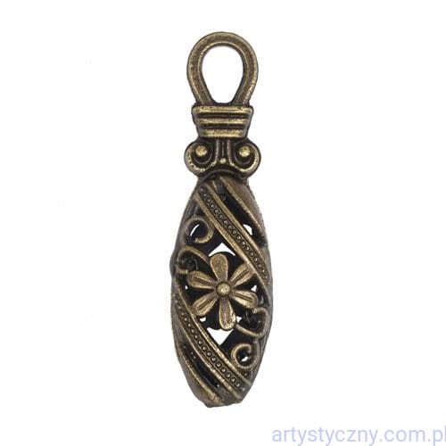 Metalowa Zawieszka Wisiorek Charms - Oriental Vase - 4 szt
