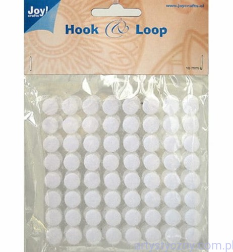 Rzepy Samoprzylepne Joy!Crafts - 10mm - 64szt - 6500/0072