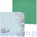 Zestaw papierów do scrapbookingu P13 - Biegun Północny - 15x15cm