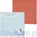 Zestaw papierów do scrapbookingu P13 - Biegun Północny - 15x15cm