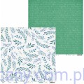 Zestaw papierów do scrapbookingu P13 - Biegun Północny - 15x15cm