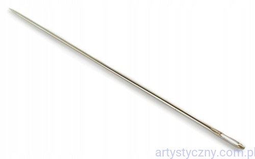 Igła Szewska Długa Niklowana Groszówka - 18 cm