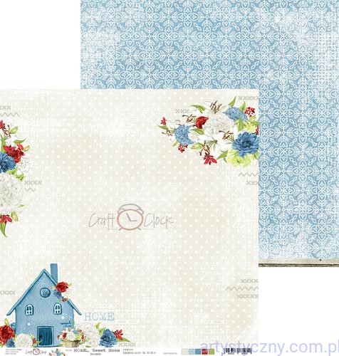 CC-PD-HSH-14-04 Papier Craft o'Clock Home Sweet Home - 04, 30x30cm