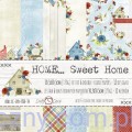 Zestaw papierów do scrapbookingu Craft o'Clock - Home Sweet Home - 30x30cm