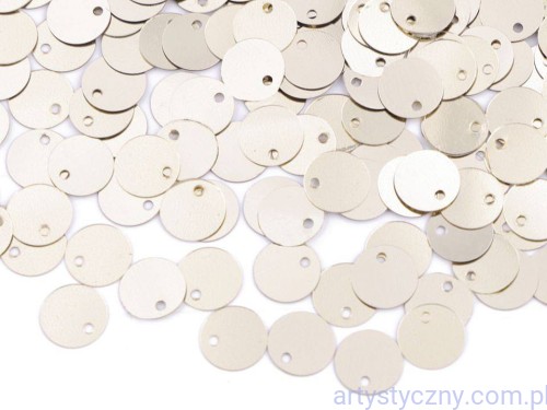 Cekiny gładkie 8mm - Złote Lusterka 23g - 1350szt