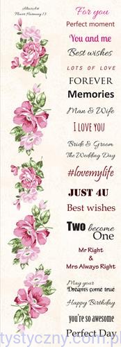 ALT-FH-113 Papier AltairArt - elementy do wycinania - Flower Harmony 13