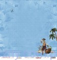 SCB220609204 Papier do Scrapbookingu, The Pirate's Treasure, Land Ahoy! 30x30сm
