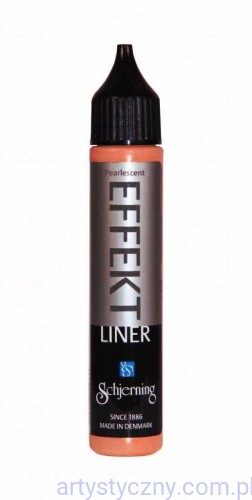 Schjerning Effect Liner 28ml Konturówka Brokat - Orchid Red Czerwona 1353