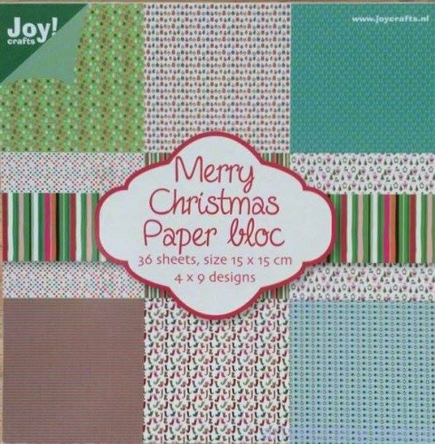 Zestaw papierów Joy!Crafts - Christmas - 15x15cm - 36ark 6011/0018