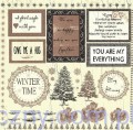 ARTCE02 Papier 13@rts - Cosy Evening, Winter letters – Hot  Chocolate edition 30x30cm
