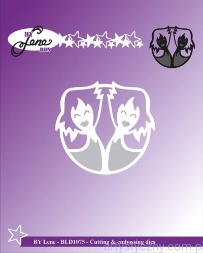 Wykrojnik By Lene Znak Zodiaku - Bliźnięta BLD1075