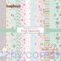 SCB220611109X Zestaw papierów do scrapbookingu - First Moments - 15x15cm