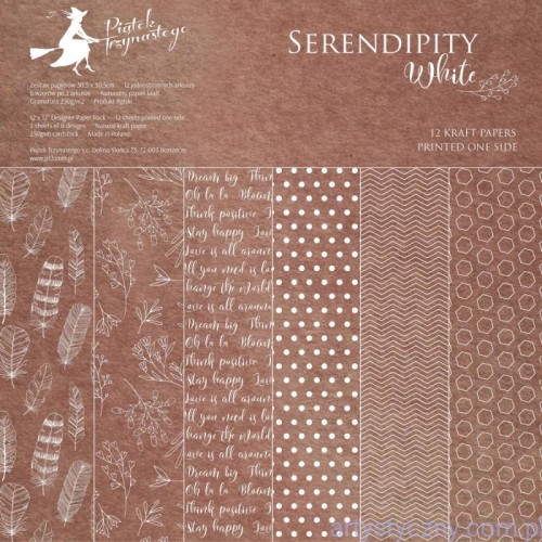 Bloczek-papierow-30x30cm-Serendipity-White-P13
