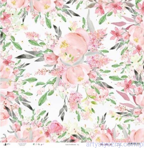 Papier do scrapbookingu P13 30x30cm - Love in Bloom 04 P13-248