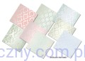 Papiery do Scrapbookingu 15x15cm, Delicate Damask 24ark