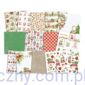 P13-CHT-08 Zestaw papierów do scrapbookingu 30x30cm P13 - Christmas treats - 7ark - połówka