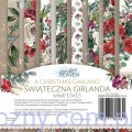 PHSGSSET Galeria Papieru - Zestaw 15x15cm - Świąteczna Girlanda - 24ark - Paper Heaven