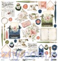 Zestaw papierów 15x15cm Mintay - Written Memories - 24ark MT-MEM-08