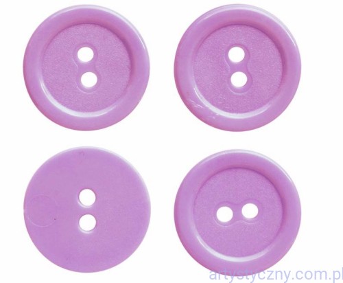 Guziki Guziczki 11mm - Wrzosowe - 60 sztuk