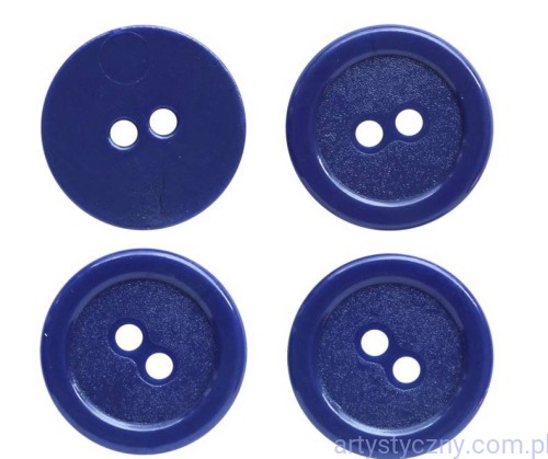 Guziki Guziczki 11mm - Granatowe - 60 sztuk