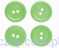 Guziki Guziczki 11mm - Oliwkowe - 60 sztuk