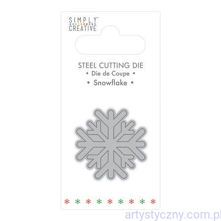 Wykrojnik Mini Simply Creative - Snowflake - Śnieżynka SCDIE133X20