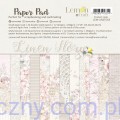 Zestaw papierów do scrapbookingu Lemoncraft - Linen Story - 15x15cm LEM-LINSTO03